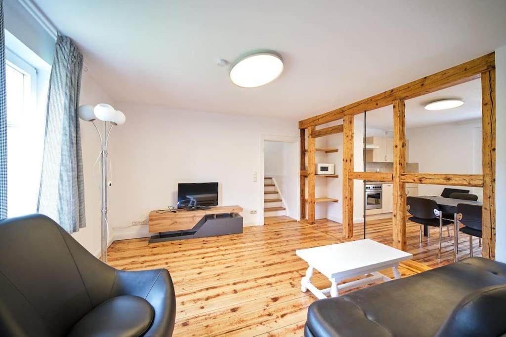 Grosszuegige Wohnung Auf Dem Hof Historischen Muehle Holzhausen  Eksteriør bilde